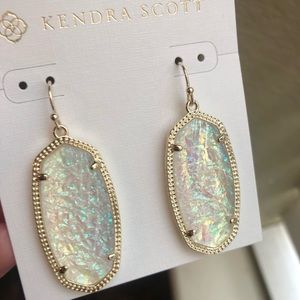 Kendra Scott Elle Earrings in dichroic foil